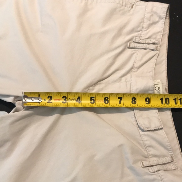 Ann Taylor LOFT Kaki Sz 4 Woman Shorts - Picture 5 of 9